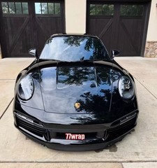 PPF / PET TPU Glossy Matte Full Car Truck SUV Vinyl Wrap Hood Sticker Black HDUS
