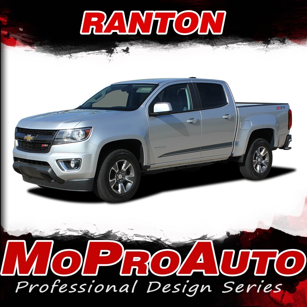 2020 Chevy Colorado RANTON Lower Rocker Panel Vinyl Graphic 3M Stripe Decals C3