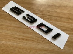 Gloss Black 3D ABS Letters Trunk 530i Emblem Rear Badge for BMW 2017-2022 530i