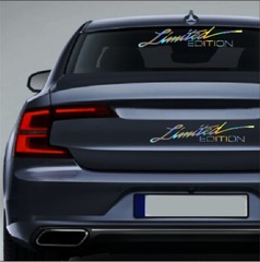 2Pcs Vinyl Decals LIMITED EDITION Creative Sticker Fit For Car Body Window Decor