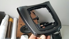 Scratch-Resistant Black Carbon Fiber Vinyl Wrap 3ft x 5ft – DIY Easy Application