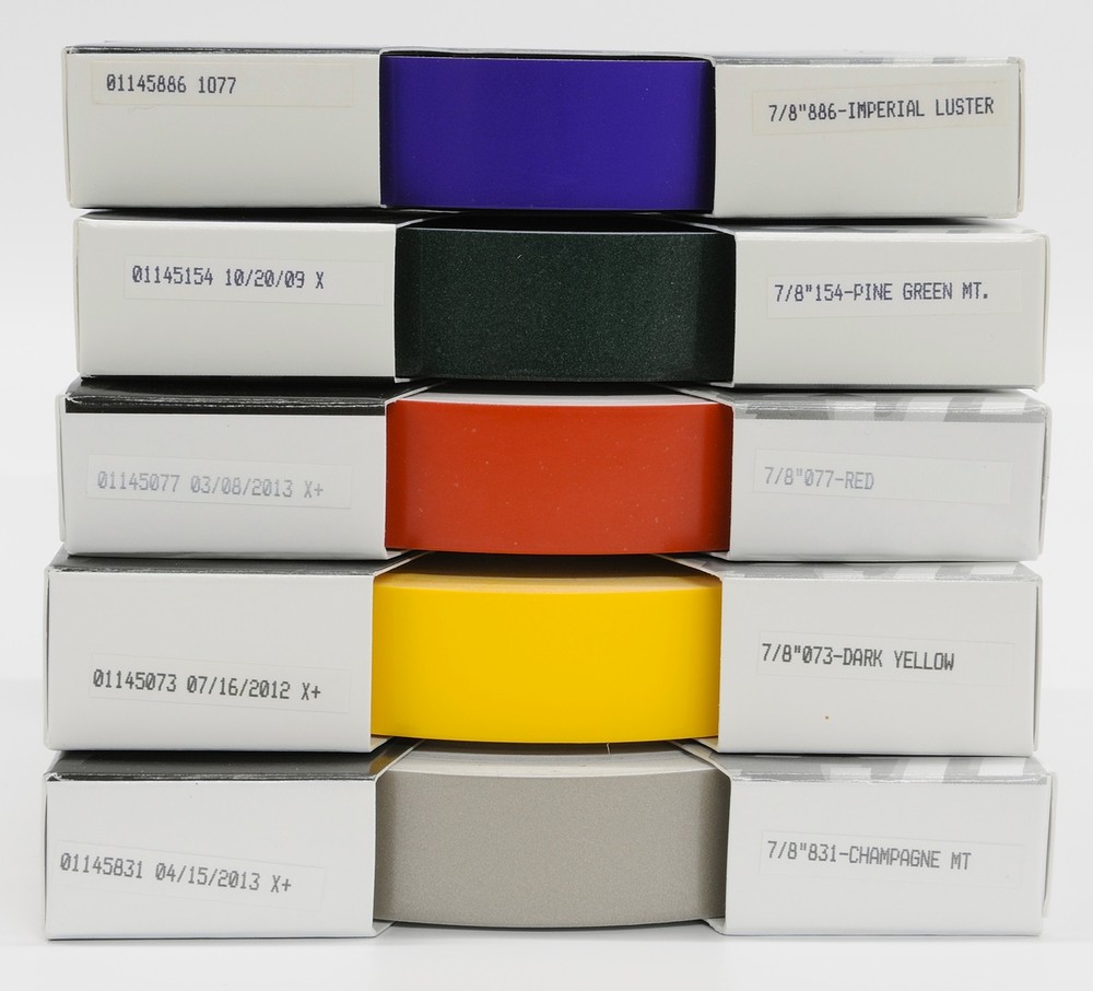 7/8″ x 150′ Seven Eigths Inch Roll Solid Prem Accent stripe in many colors
