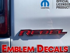 Ram 1500 DT REBEL TAILGATE COMBO Decal Overlay Decal 19 2020 2021 2022 2023 24