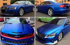 108″x60″ Matte Royal Blue Vinyl Film Wrap Sticker Decal Bubble Free Air Release