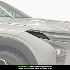 Crux Motorsports Light Smoke 50% Headlight Tint for 2024 + Chevy Trax