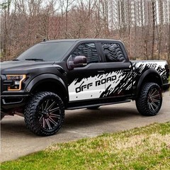Graphics Off Road Sticker For FORD RAPTOR F-150 Pickup Truck Splash Mark Decal