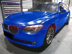 Sparkle Royal Blue Gloss Glitter Auto Car Vinyl Wrap Sticker Decal Sheet Film