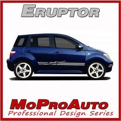 Eruptor Lower Rocker Panel Vinyl Graphic Decal 3M Stripe fits Ford Dodge etc.