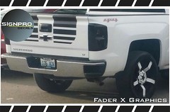 New Hood Tail Rally Stripes Decals Graphics X Fader X Fits Chevy Silverado