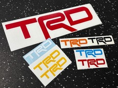 TRD Vinyl Decal fits Toyota Truck 4runner Tacoma Tundra Rav4 Window Sticker V2