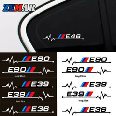 2x Car Window Sticker For BMW E46 E90 E60 E39 E36 F30 F10 F20 X5 E70 E53 G30 E91