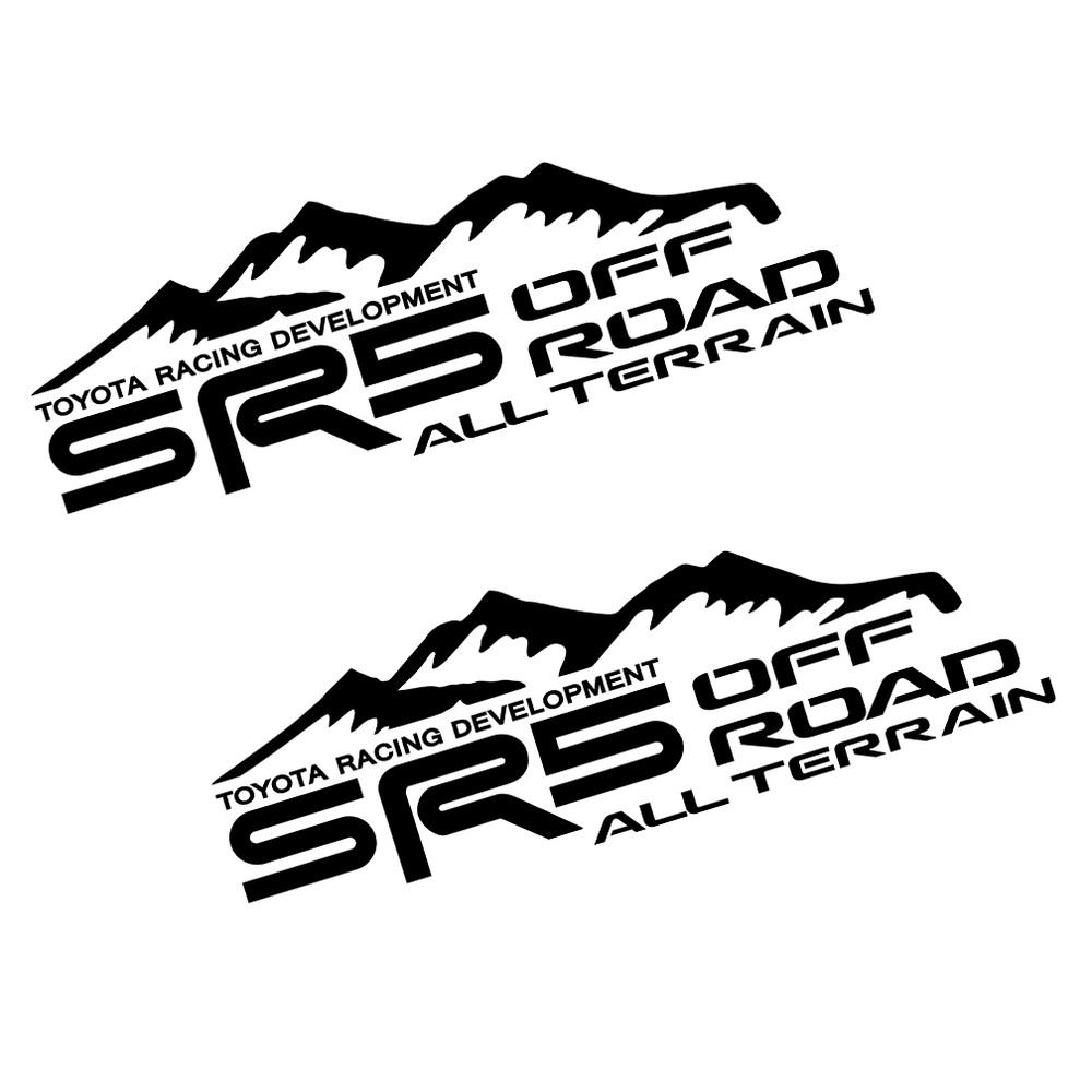 SR5 Off Road All Terrain Decal fits Tacoma Tundra Truck Decals Vinyl Stickers a