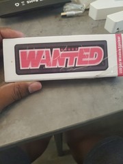 Led Car Window Sticker (Wanted)