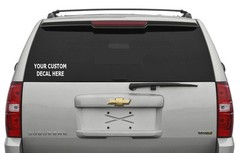 Personalized Custom Decal Sticker for Vehicle,Window,Bumper,Etc Outdoor Rated