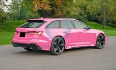 High Gloss Pink Glossy Car Vinyl Wrap Sticker Decal Sheet Film DIY Air Release