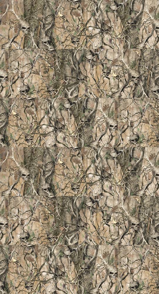 Obliteration Skull Camo MATTE Rocker Wrap Vinyl Decal Truck Wrap Camouflage 26′
