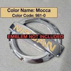 Front Emblem Vinyl inlays FOR 2016-2024, Nissan Titan. Emblem NOT included.