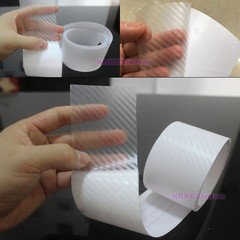 Decorative Strip Tape 3D Texture Carbon Fiber Vinyl Wrap Film Car House Sticker