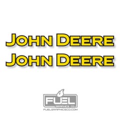 Farming, Tractor, Combine, Implement Premium Vinyl Decal / Sticker 2-Pack