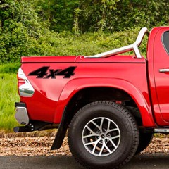 2x Black 4×4 Vinyl Car Door Side Sticker Pickup Truck SUV Decal Body Accessories