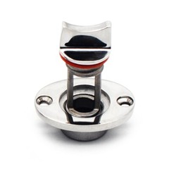 Stainless Steel Drain Plug Bung Hole Drainage Marine Dinghy Garboard