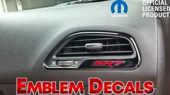 Dodge Challenger SRT Passenger Vent Decal 15 16 2017 2018 2019 2020 2021 2022 23