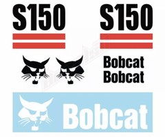 Bobcat S150 Skid Steer Set Vinyl Decal Sticker – FREE SHIPPING