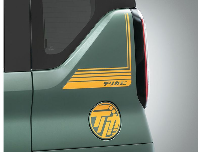 [NEW] JDM Mitsubishi DELICA MINI B3#A Homage Decal Delicana style Genuine OEM