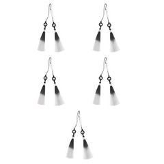 5 Count Tai Chi Tassel Spike Chinese Martial Pendant Jewelry