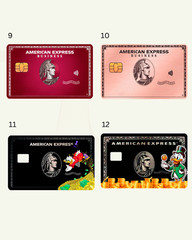 CUSTOMIZABLE AMERICAN EXPRESS Credit Card Sticker