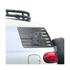USA flag with eagle Decal for 2007-2014 Toyota FJ Cruiser off road HT1-CX4