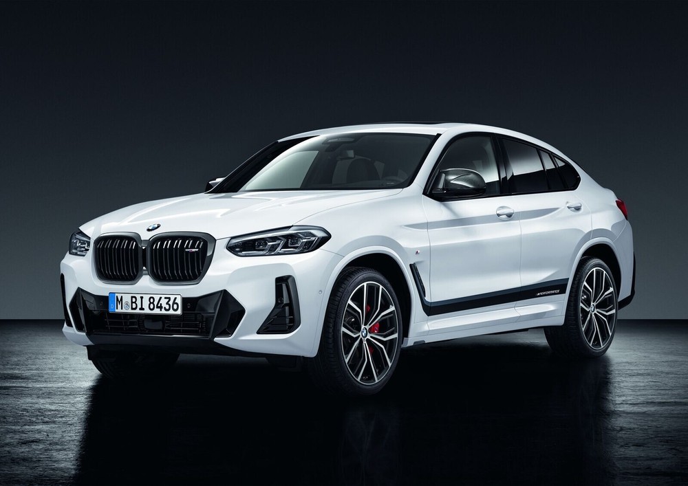 BMW X3 X4 iX3 M PERFORMANCE RIGHT LEFT FOIL APPLICATION FROZEN BLACK 51145A26A67