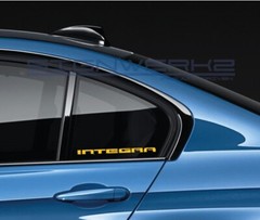 Integra Decal Sticker JDM civic SIR vtec type r turbo racing Pair