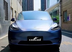 5x56FT Electro Metallic Satin Mist Blue Wrap – Premium Quality Metallic Car Film