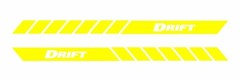Drift side body stripes decal racing jdm vinyl car doors bumper set of 2