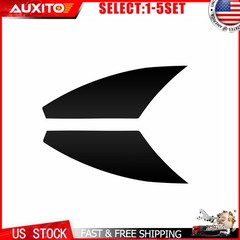 Black Smoke Headlight Foglight PreCut Vinyl Tint For 2022-2025 Honda Civic 2-10X