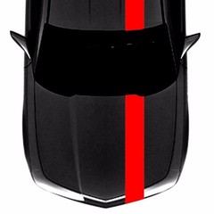 Chevy CAMARO 8″ Single Offset EZ Rally Racing Stripes Vinyl Decal Graphics
