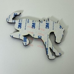 2pcs Silver for 2020-2022 Rear 3D Bucking Horse Tailgate 3D New Ornaments