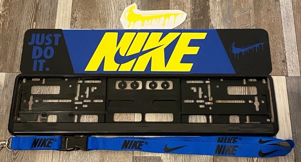 Combo De Tablilla Nike Con marco Sticker Y Llavero