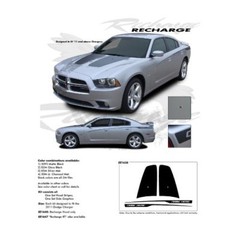 Dodge Charger 2011+ Recharge Graphic – Gloss Black