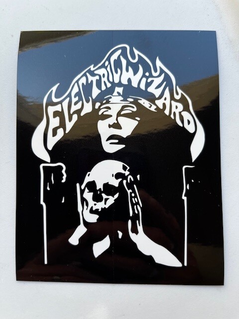 Electric Wizard Sticker Vinyl Decal 5″ X 4″ (618)