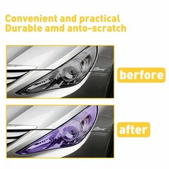 72inch Headlight Taillight Fog Light Tint Film Vinyl Wrap Universal For Car