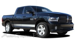 Lower Rocker Panel Striping Decals Stripes 3M Graphics for 09-2018 Dodge Ram