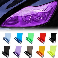 Car Headlight Taillight Tint Film Smoke Matte Vinyl Wrap Color Change Sticker