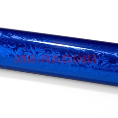 PET Damascus Steel Forged Gloss Royal Blue Car Vinyl Wrap Decal Sticker Film
