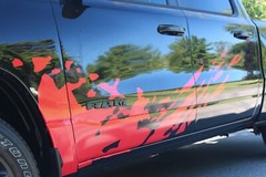 Mud Splash Vinyl Decals – Truck Graphics for RAM, Ford, Nissan, Toyota, GMC, Che