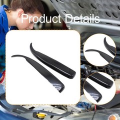 2x Front Headlight Eyebrows Head Lamps Eyelid Light Cover Trims for VW