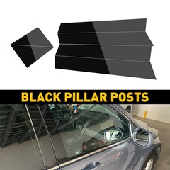 1/2set Door Pillar Post Trims For 2005-2010 Chrysler 300 300C/ Magnum Car Trim J