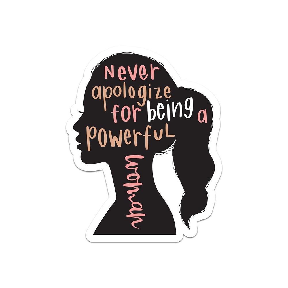 Feminist Inspirational Quote Sticker Decal