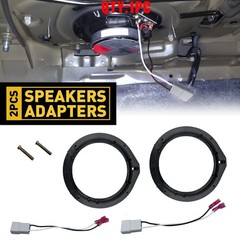 Speaker Door Bracket Spacer Rings Harness Wire Adapter For Honda Pilot 1-5X